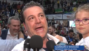 Bisogno: "Quando siamo venuti a Siena qualcuno non ci credeva. Con questo pubblico ogni obiettivo è possibile"