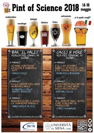 Pint of Science, la scienza torna nei locali del centro storico