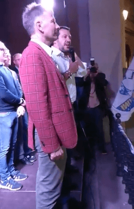 Salvini a Siena: "Il 10 giugno liberate Siena dalla catastrofe Pd"