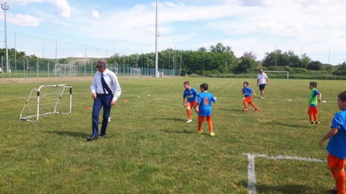 Finisce l'odissea, Taverne ha di nuovo il suo campo sportivo: ieri il taglio del nastro