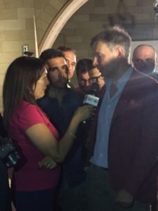 De Mossi, le prime parole a Siena Tv: "Sar&ograve; sempre sindaco tra la gente. Valentini, scelte scellerate"