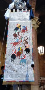 Giannelli: "Il Drappellone rappresenta la passione per il Palio che passa di generazione in generazione"