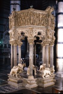 Restauro del Pulpito del Duomo, le prime immagini