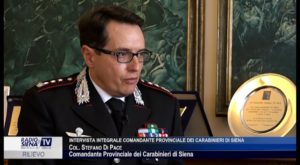 Intervista al Comandante provinciale dei Carabinieri di Siena Colonnello Stefano Di Pace