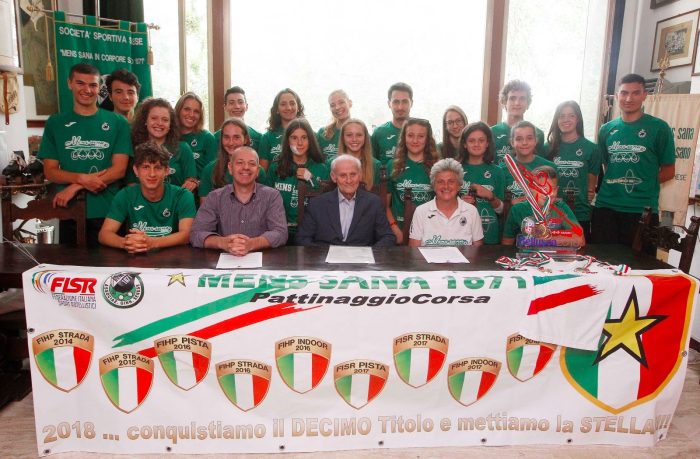 Pattinaggio Corsa Mens Sana Campione d&rsquo;Italia su pista