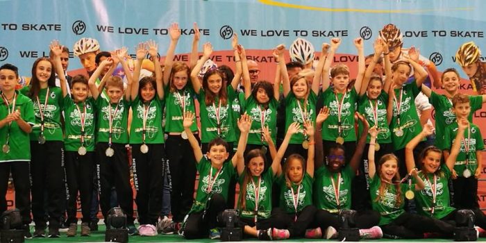 Pattinaggio corsa, Mens Sana campione nazionale categoria piccoli
