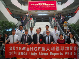I medici delle Scotte in Cina per una settimana di formazione
