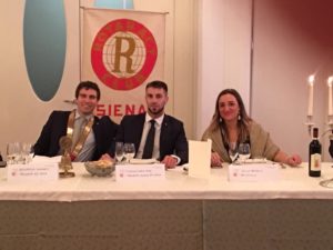 Rotaract Club Siena, Eugenio Mazzi è il nuovo presidente per il 2018-2019