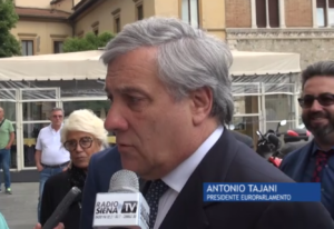 Tajani lancia la volata a De Mossi: "Anche a Siena soffi il vento del cambiamento"