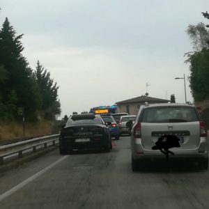 Incidente stradale all'ingresso di Siena Nord