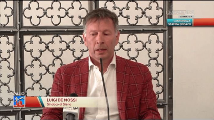 CONFERENZA STAMPA DEL SINDACO DI SIENA 02-07-2018