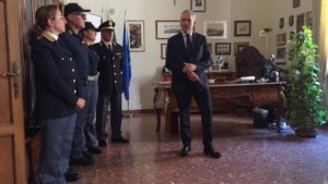 Il saluto del Questore Maurizio Piccolotti: "A Siena un grande lavoro di gruppo"