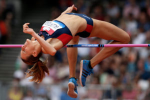 Salto in alto, l'atleta che si allena a Siena Elena Vallortigara vola a Londra
