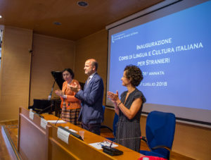 Inaugurata la 101° annata dei Corsi di Lingua e Cultura Italiana dell'Università per Stranieri