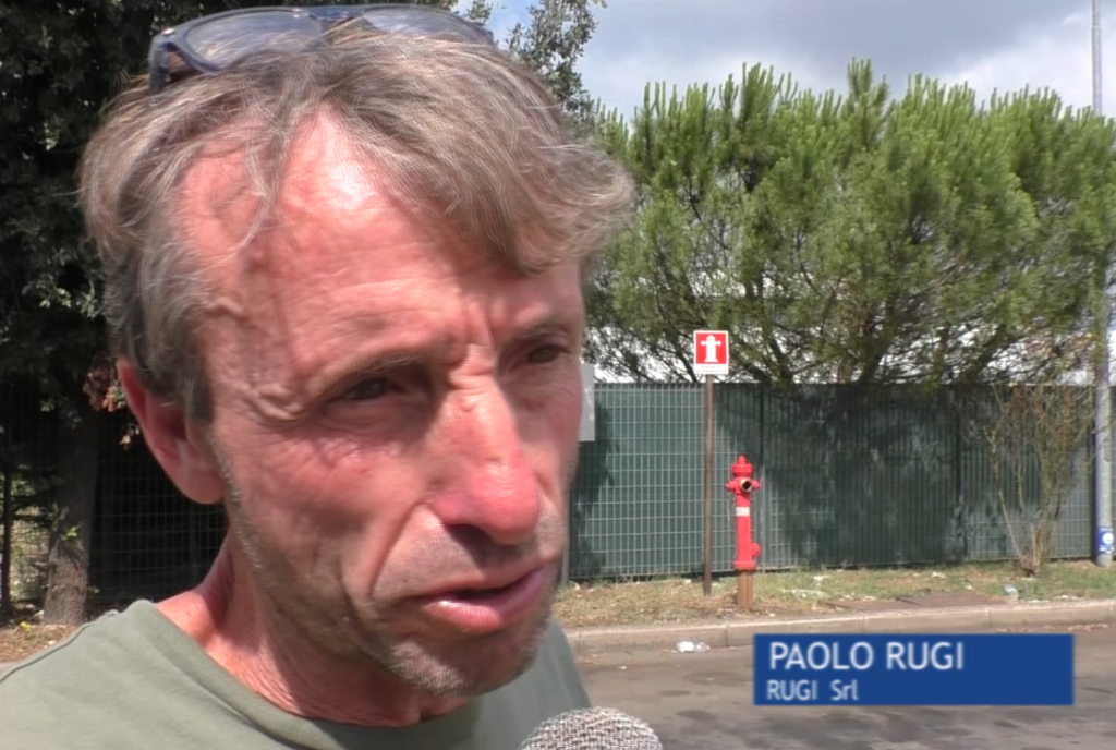 Paolo Rugi a Siena Tv: "Un'operatore lavorava col trituratore quando &egrave; partita una scintilla che ha scatenato l'incendio"