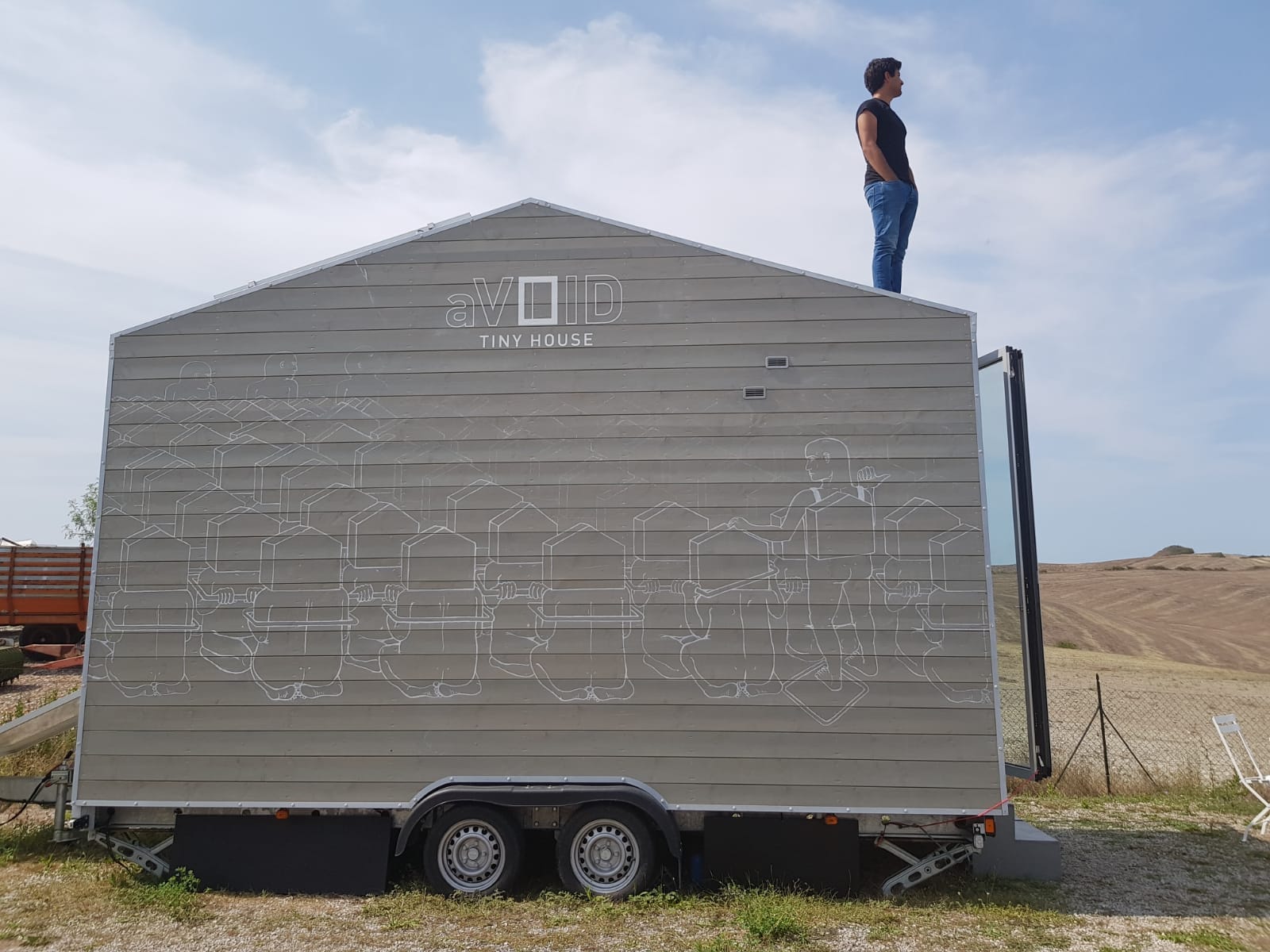 La Tiny House sbarca a Siena: una casa mobile di 9 metri quadri