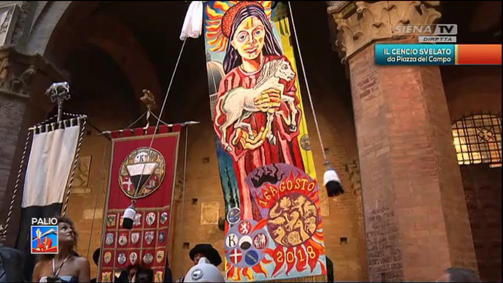 Presentazione Drappellone 10-08-2018