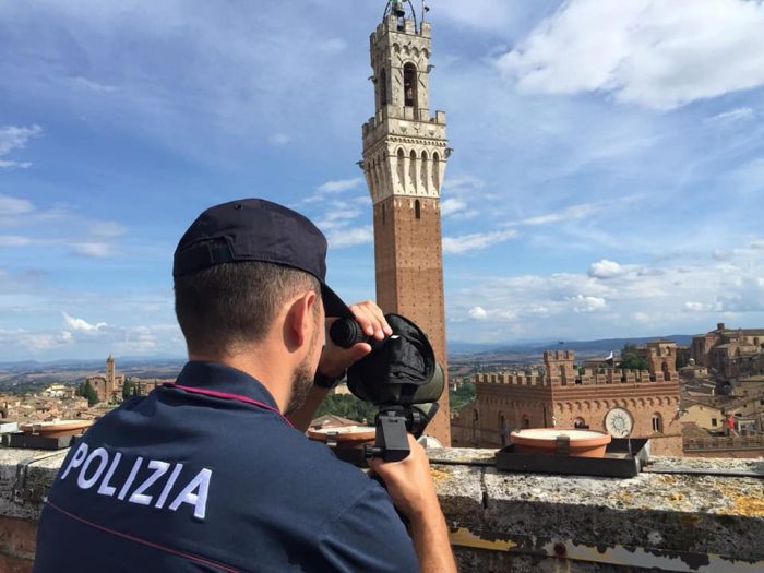 Palio sicuro: task force delle forze dell'ordine con droni, tiratori scelti e oltre 500 operatori