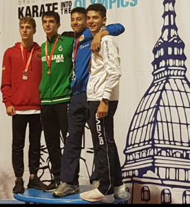 Karate, Cesare Banfi vince l'oro all'open di Torino