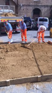 Palio straordinario, in arrivo la nuova mescola di tufo