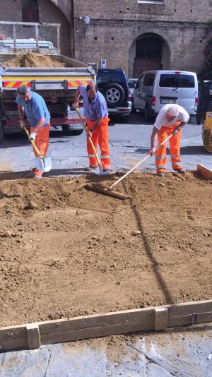 Palio straordinario, in arrivo la nuova mescola di tufo