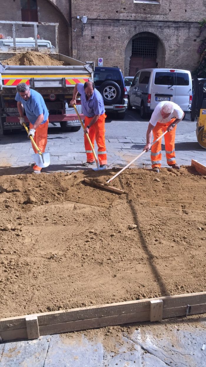 Palio straordinario, in arrivo la nuova mescola di tufo