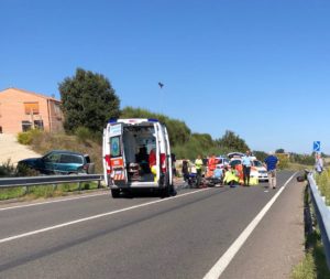 Schianto tra moto e jeep sulla bretella tra Isola d'Arbia e Renaccio