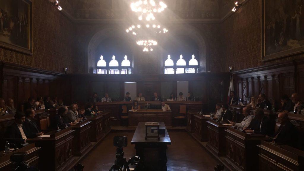 Palio straordinario, al via la seduta del consiglio comunale