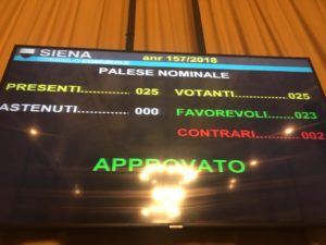 Si del Consiglio al Palio Straordinario