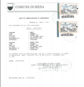 Andrea Mari dopo la vittoria si sposa