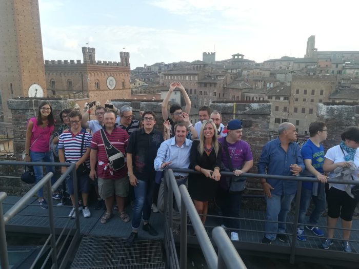 Casa Clementina ospita i ragazzi di Pordenone e mostra loro le bellezze di Siena