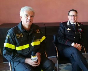 Palio: l'impegno straordinario di vigili del fuoco e carabinieri
