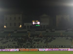 Robur Siena - Arezzo, secondo pareggio in casa per i bianconeri