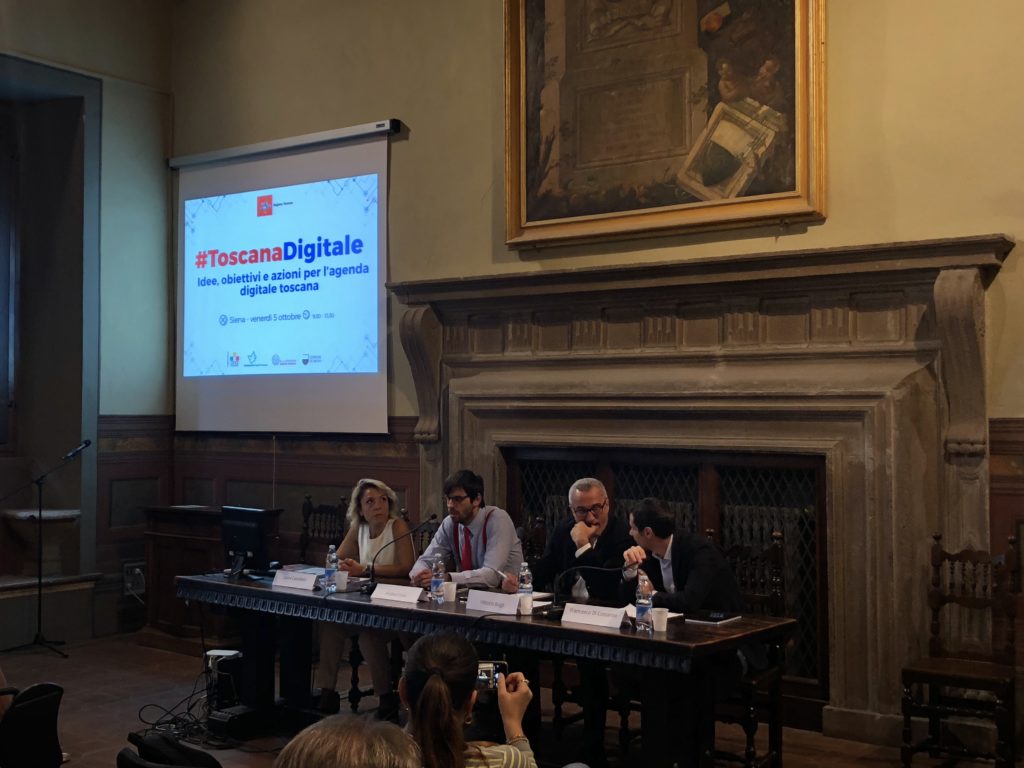 A Siena #ToscanaDigitale, Bugli: &ldquo;Al via 14 nuovi cantieri per banda ultralarga nell&rsquo;area senese&rdquo;