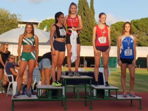 Uisp Atletica Siena, Giada Bernardi campionessa toscana dei 300 metri