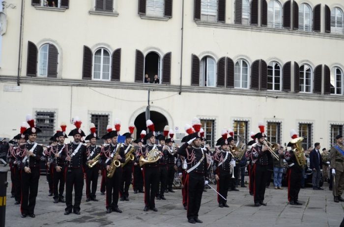La Fanfara dell'Arma dei Carabinieri oggi al Teatro dei Rinnovati