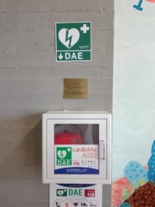 I dipendenti della Siena Parcheggi donano un defibrillatore all'Istituto &ldquo;Federigo Tozzi&rdquo;