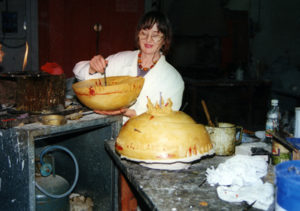 Vittoria Marziari Donati inaugura i nuovi spazi espositivi in Stalloreggi