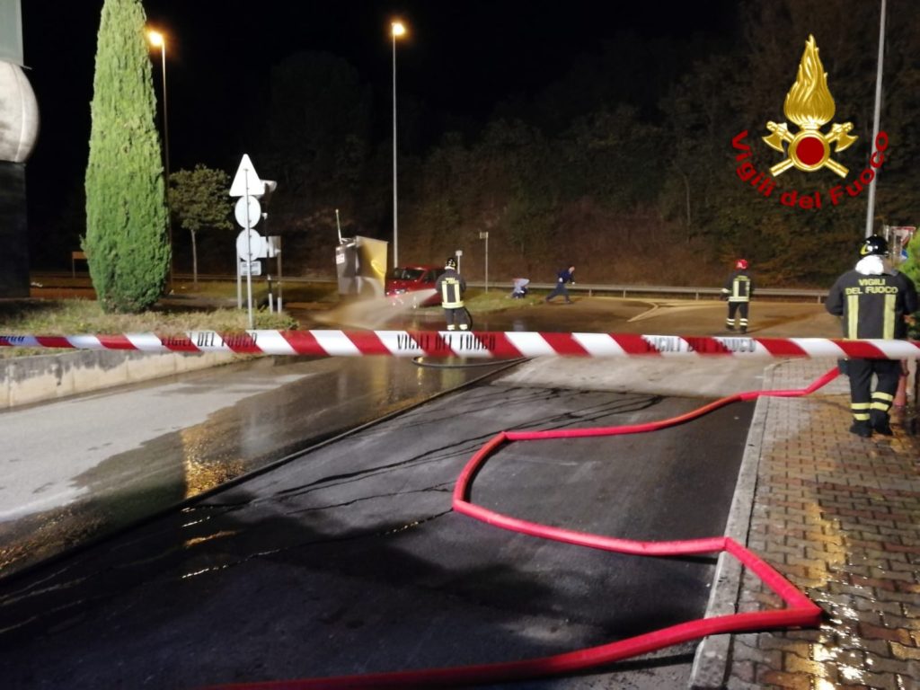 Pericolo esplosione ai Due Ponti: zona messa in sicurezza