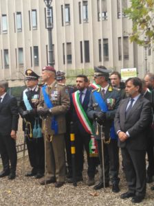 All'asilo monumento la celebrazione del 4 novembre