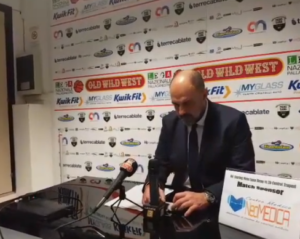 Moretti: "Col cambio di atteggiamento e la difesa abbiamo vinto la partita"