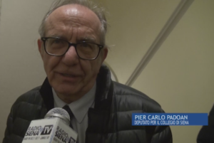 Padoan: "Non ho ricevuto nessuna richiesta dal sindaco di Siena"