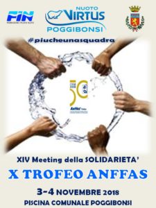 Decima edizione del Trofeo Anffas promosso da Virtus Nuoto