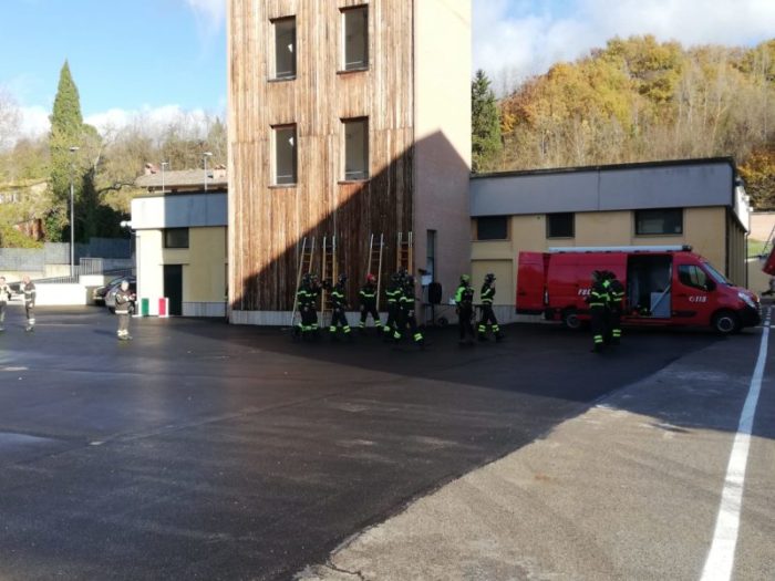 I Vigili del Fuoco di Siena celebrano la patrona Santa Barbara
