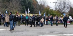 Inizia la manifestazione degli animalisti in Pescaia - FOTO E VIDEO