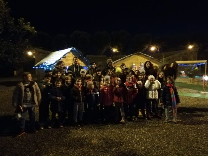 I bambini delle Contrade visitano il Regno di Babbo Natale