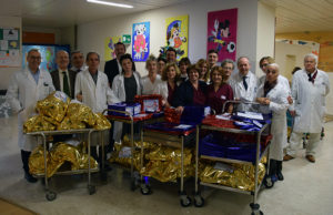 Natale alle Scotte, Pam Panorama dona sorrisi e tanti regali ai bambini di Pediatria