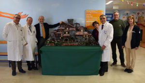 Nuovo presepe donato in Pediatria