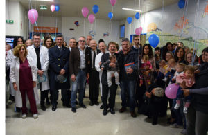 Natale alle Scotte, l'abbraccio alle famiglie e ai bambini nati nel 2018