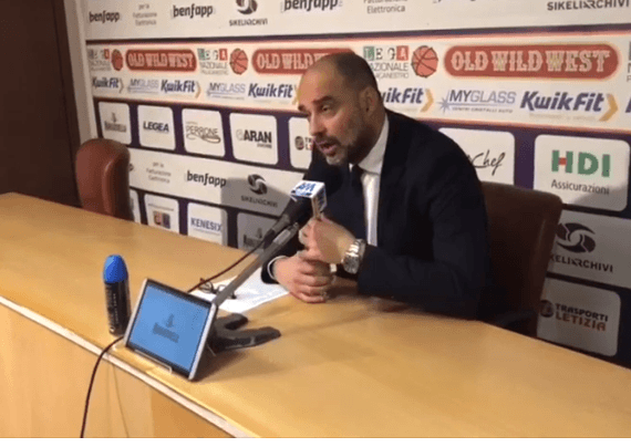 Moretti: "La partita ci &egrave; sfuggita di mano negli ultimi 7 minuti"